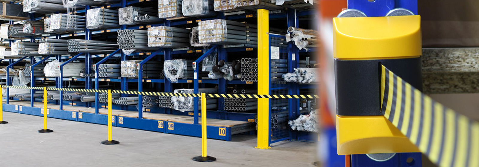 szalagos kordonoszlop